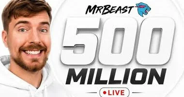 Bloqer MrBeast YouTube da 500 milyon abunəçi həddini keçən ilk şəxs oldu