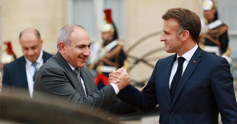 Makron və Paşinyan Parisdə görüşdülər Nələr müzakirə edilib? KONKRET