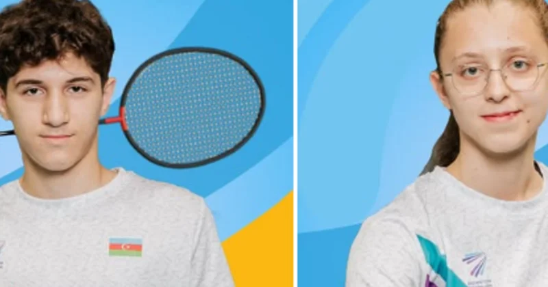 XVIII Avropa Gənclər Yay Olimpiya Festivalında iştirak edəcək Azərbaycan badmintonçuları açıqlanıb