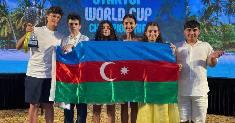 Ученики MiniBoss Baku одержали победу на Всемирном чемпионате стартапов ФОТО ВИДЕО