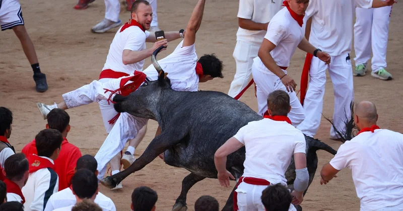 İspaniyada məşhur festivaldan görüntülər
