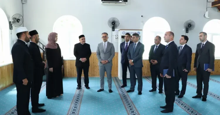 Ramin Məmmədov Ağsuda məscidlərin fəaliyyəti ilə tanış oldu FOTO
