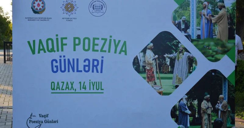 Qazaxda Vaqif Poeziya Günlərinin rəsmi açılış mərasimi olub