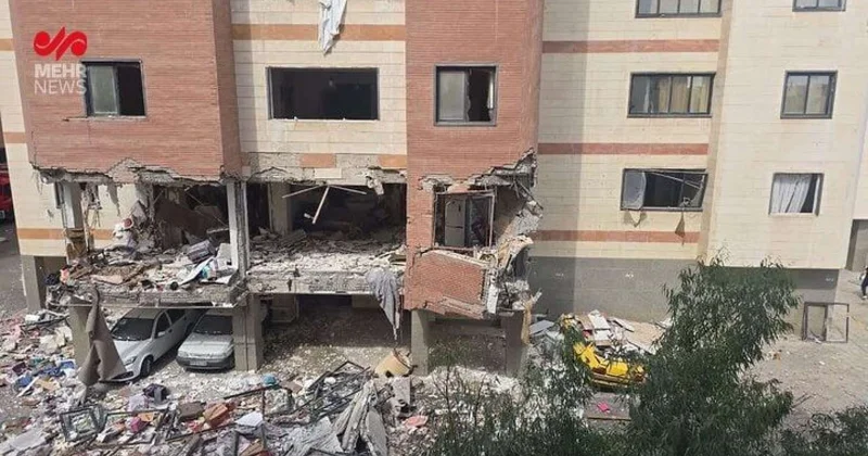 İranda daha bir dəhşətli partlayış: Dağıntılar var FOTO+VİDEO