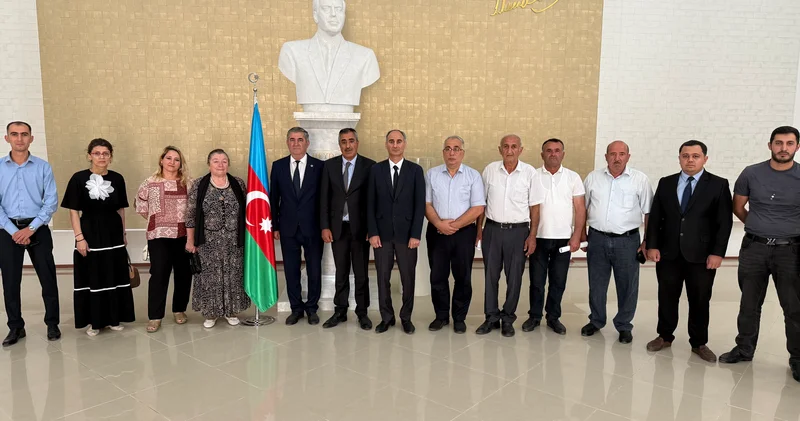 Şabranda şəhid ailələrinin və qazilərin iştirakı ilə tədbir keçirilib FOTOLAR