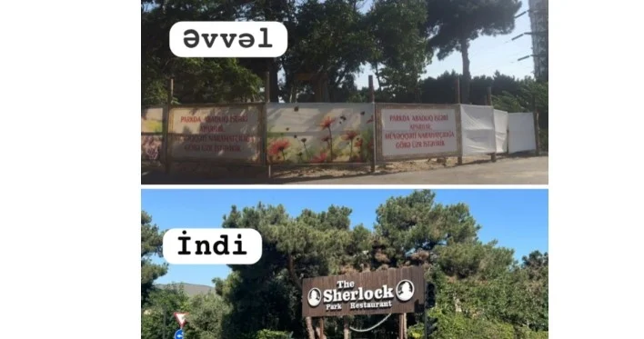 Bakıda abadlıq işi elanından sonra ərazidə obyekt tikildi FOTOFAKT