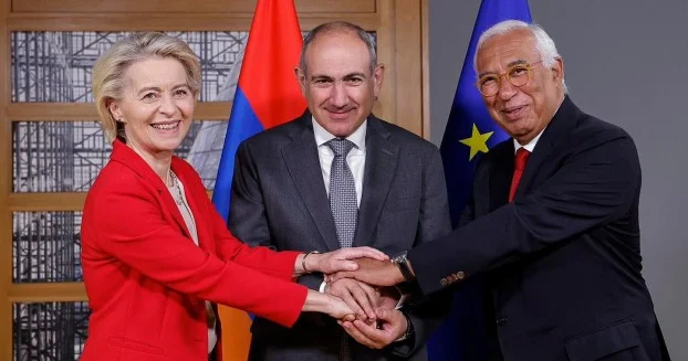 Brüsseldə Paşinyan Kosta Fon der Leyen görüşü keçirilir