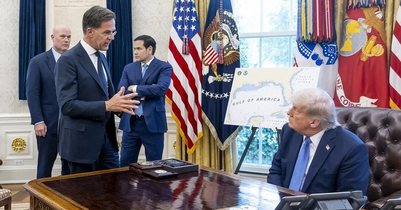 Ağ Evdə Tramp və Rutte arasında görüş başlayıb