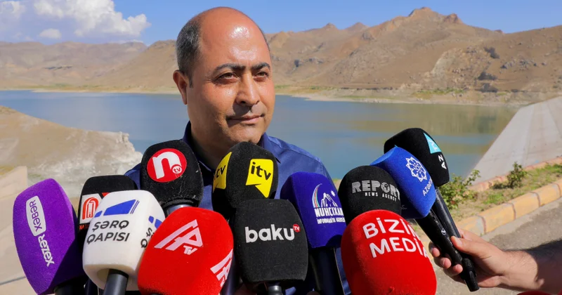 Naxçıvanda suvarma suyuna tələbatın ödənilməsi üçün Araz Su Anbarından yeni xətt çəkiləcək