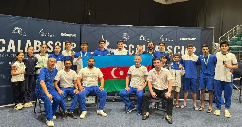 Gimnastlarımız Portuqaliyada uğurlu çıxış ediblər