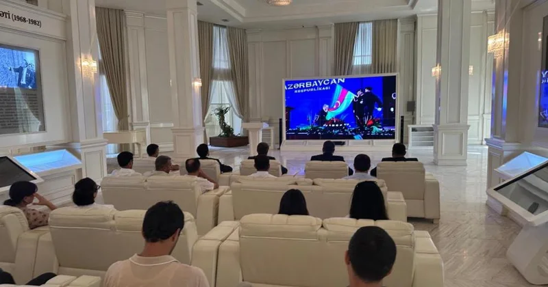 Yeni Azərbaycan Partiyası Kəlbəcər rayon təşkilatı Gəncə Şəhər Heydər Əliyev Mərkəzində tədbir keçirib