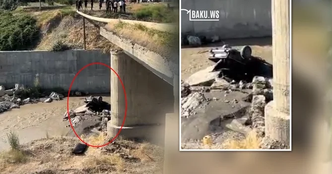 Xaçmazda avtomobil Qudyalçaya aşdı: Sürücü reanimasiyaya yerləşdirildi