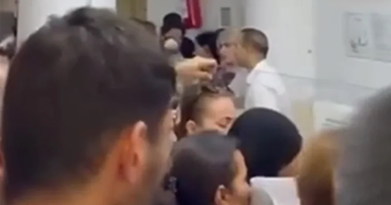 1 saatlıq nasazlıq xəstəxanada bu görüntünü yaratdı Video