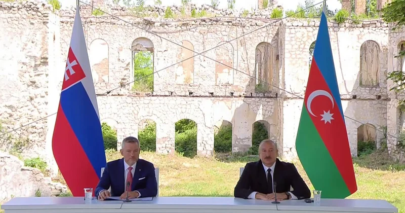 Slovakiya Prezidenti Azərbaycana təbii qazla bağlı dəstəyinə görə təşəkkür edib