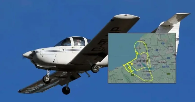 Pilot səmada çox darıxarsa... FOTO