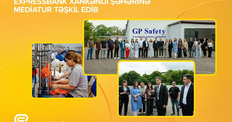 “Expressbank” Xankəndi şəhərinə mediatur təşkil edib