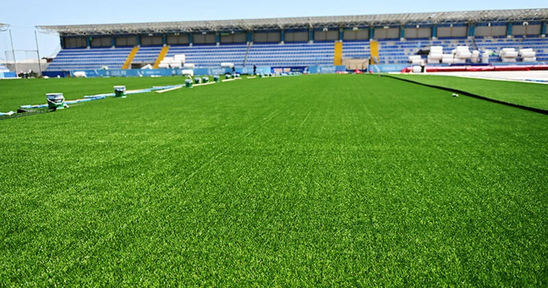 Bayıl stadionunda son vəziyyət FOTO