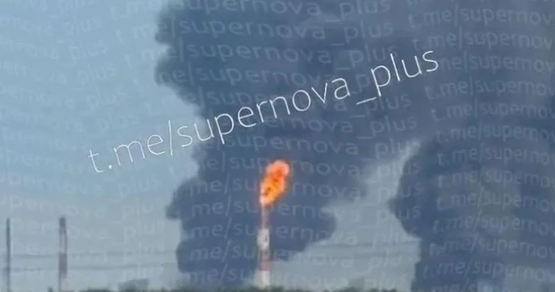 Ukrayna “Qazprom”a məxsus müəssisəni vurdu Video