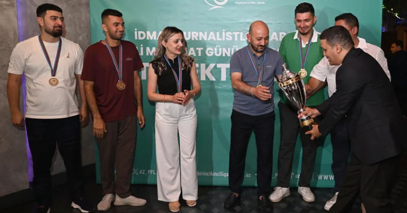 İdman jurnalistləri Milli Mətbuat Gününə həsr olunmuş intellektual yarışda güclərini sınayıblar