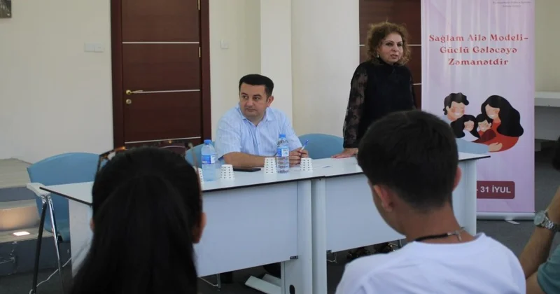 Sumqayıtda gənclər üçün “Ailə dəyərləri, ailə hüququ” mövzusunda maarifləndirici tədbir keçirilib