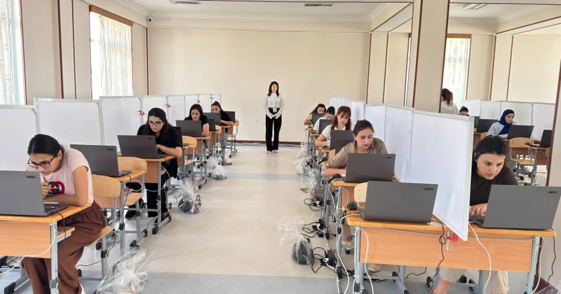 Naxçıvanda müəllimlərin işə qəbulu üzrə müsabiqənin test imtahanı mərhələsinə start verilib