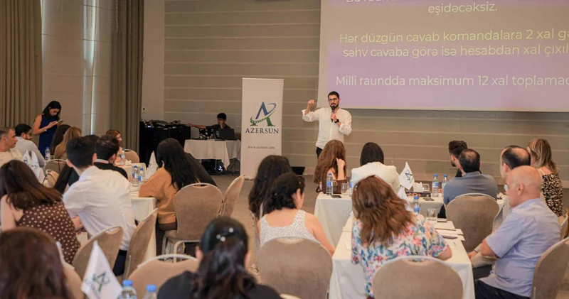 Azərsun Holdinq Milli mətbuat Günü münasibəti ilə tədbir keçirdi (FOTO)