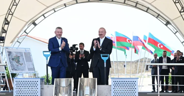 Prezidentlər Ağdamın Baş Qərvənd kəndində FOTO