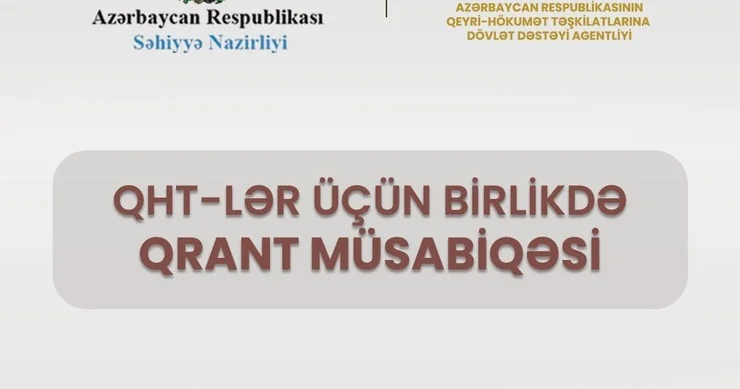 ​Səhiyyə Nazirliyi və QHT Agentliyi birlikdə qrant müsabiqəsi elan edəcək “QİÇS, vərəm və malyariya ilə müb…