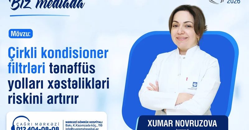 Çirkli kondisioner filtrləri tənəffüs yolları xəstəlikləri riskini artırır