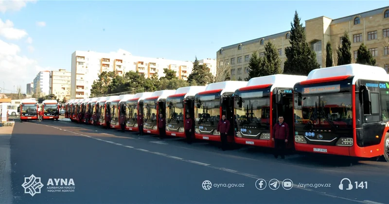На линии маршрутов №523 и №535 вышли современные автобусы