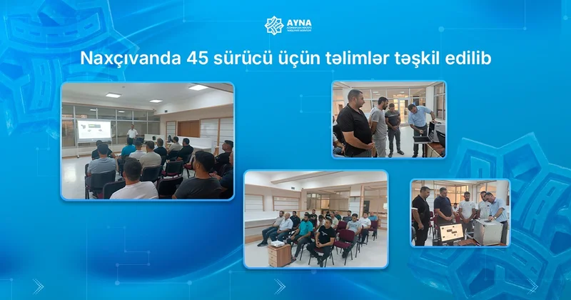 AYNA Naxçıvanda sürücələrə təlim keçdi