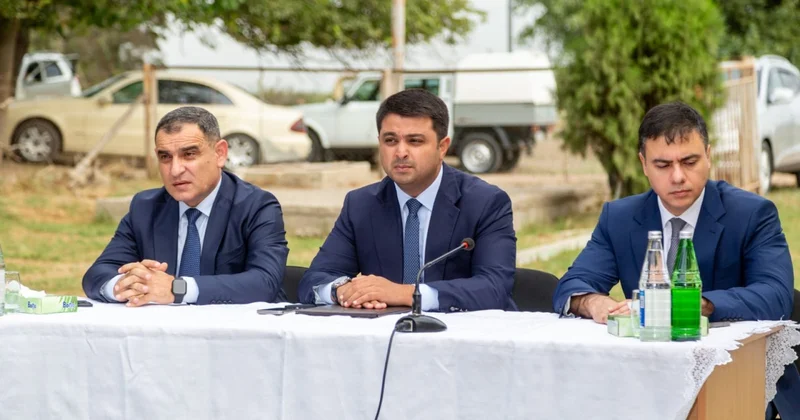 Neftçalanın icra başçısı səyyar görüş keçirib FOTOLAR