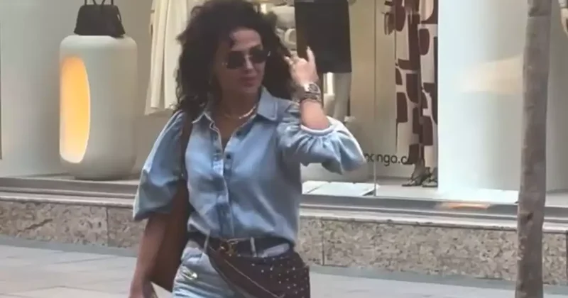 Günel küçədə belə görüntüləndi