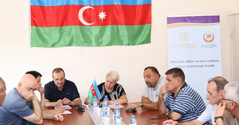 Bakı şəhərində müharibə əlilləri və veteranlarına hüquqi və psixoloji dəstək tədbiri keçirildi FOTOLAR