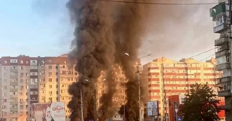Ukraynanın Sumı şəhərində partlayış baş verib