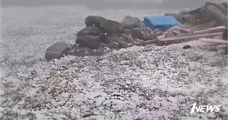 В Кельбаджаре выпал сильный град ВИДЕО