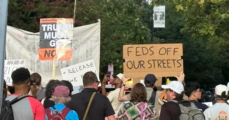 В Вашингтоне протестуют против массовых проверок полиции и миграционных служб