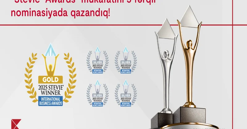 Kapital Bank 5 nominasiyada “Stevie Awards” mükafatına layiq görülüb