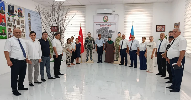 YAP Masallı rayon təşkilatı tərəfindən şəhid qardaşların xatirəsinə yaradılmış “Şəhid qardaşlar” ev muzeyi ziyarət edildi