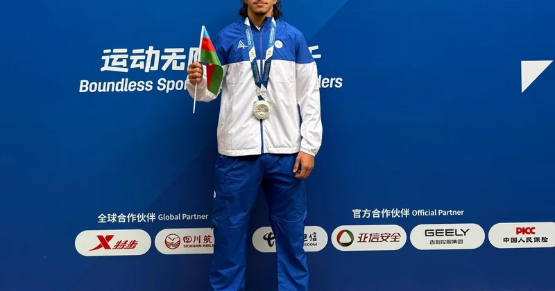 Dünya Oyunlarında daha bir medal FOTO