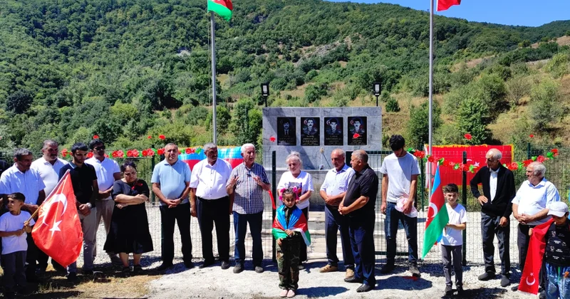 Laçının Çorman kəndində şəhidlərin xatirəsinə inşa edilən bulağın açılışı olub