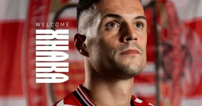 Caka yeni klubunda kapitan oldu