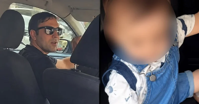 Taksi sürücüsü uşaqlı sərnişini yarı yolda düşürdü Video