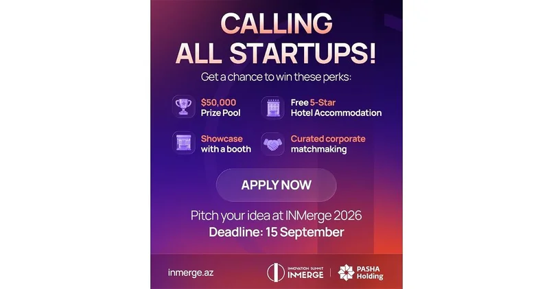 Организованный PASHA Holding, INMerge Innovation Summit вновь состоится в Баку в 2026 году