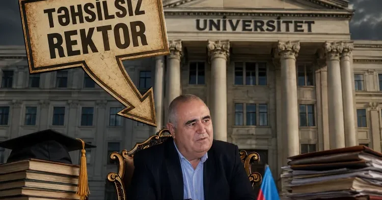 Şərurli İsfəndiyar təhsilsiz rektor olacağını bildirir Bəs qanun nə deyir? AÇIQLAMA