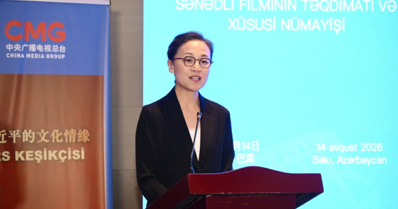 Van Lu: “İrs Keşikçisi” filminin Azərbaycan dilində təqdim olunması iki xalq arasında mədəni dialoqun gözəl nümunəsidir