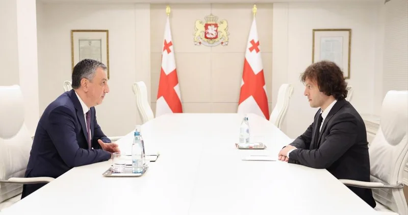 Gürcüstan Baş naziri Azərbaycan səfiri ilə görüşüb