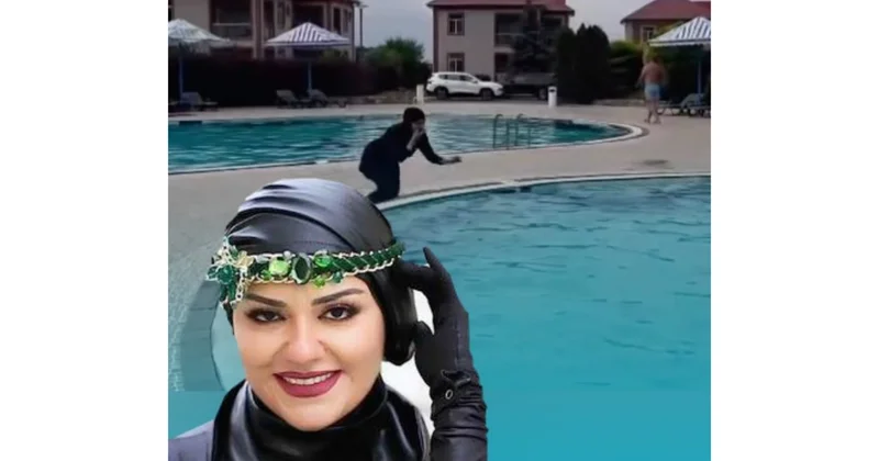 Xuraman Şuşalının hovuz görüntüsü müzakirə yaratdı (Video)