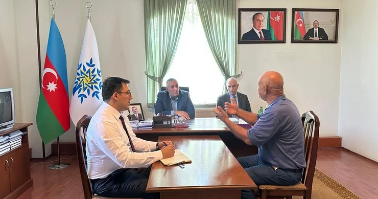 Siyavuş Novruzov Şərurda seçicilərlə görüşüb FOTO