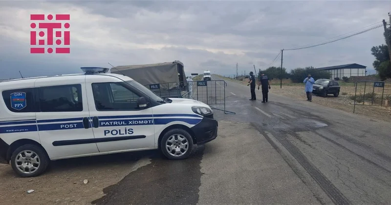 В селе Алыушагы установлен контрольный пост из за сибирской язвы ФОТО